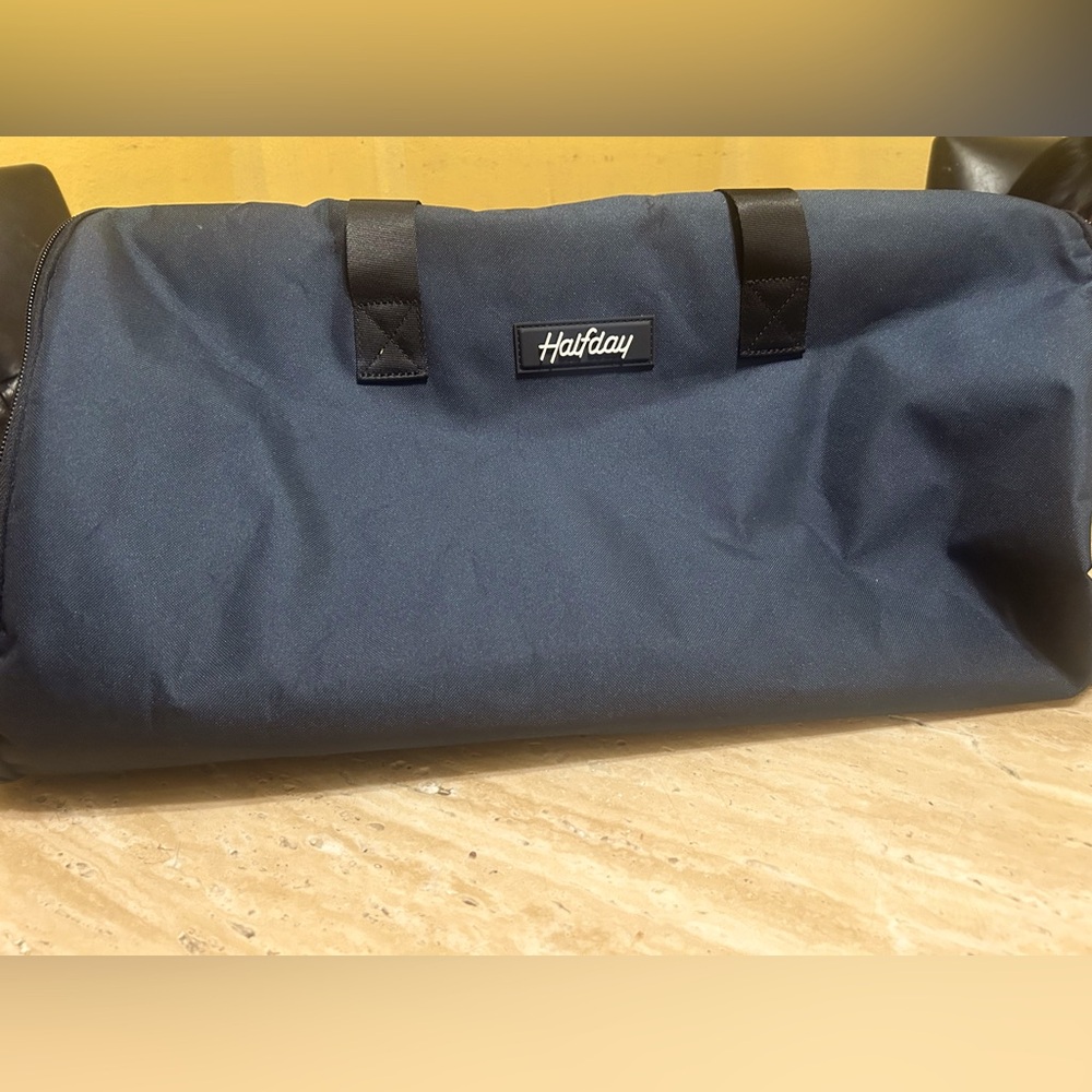 Used once HalfDay garment travel bag